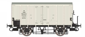 Dekas DK-872123 - H0 - Gedeckter Güterwagen IVM 20, DSB, Ep. III - Wagen 2